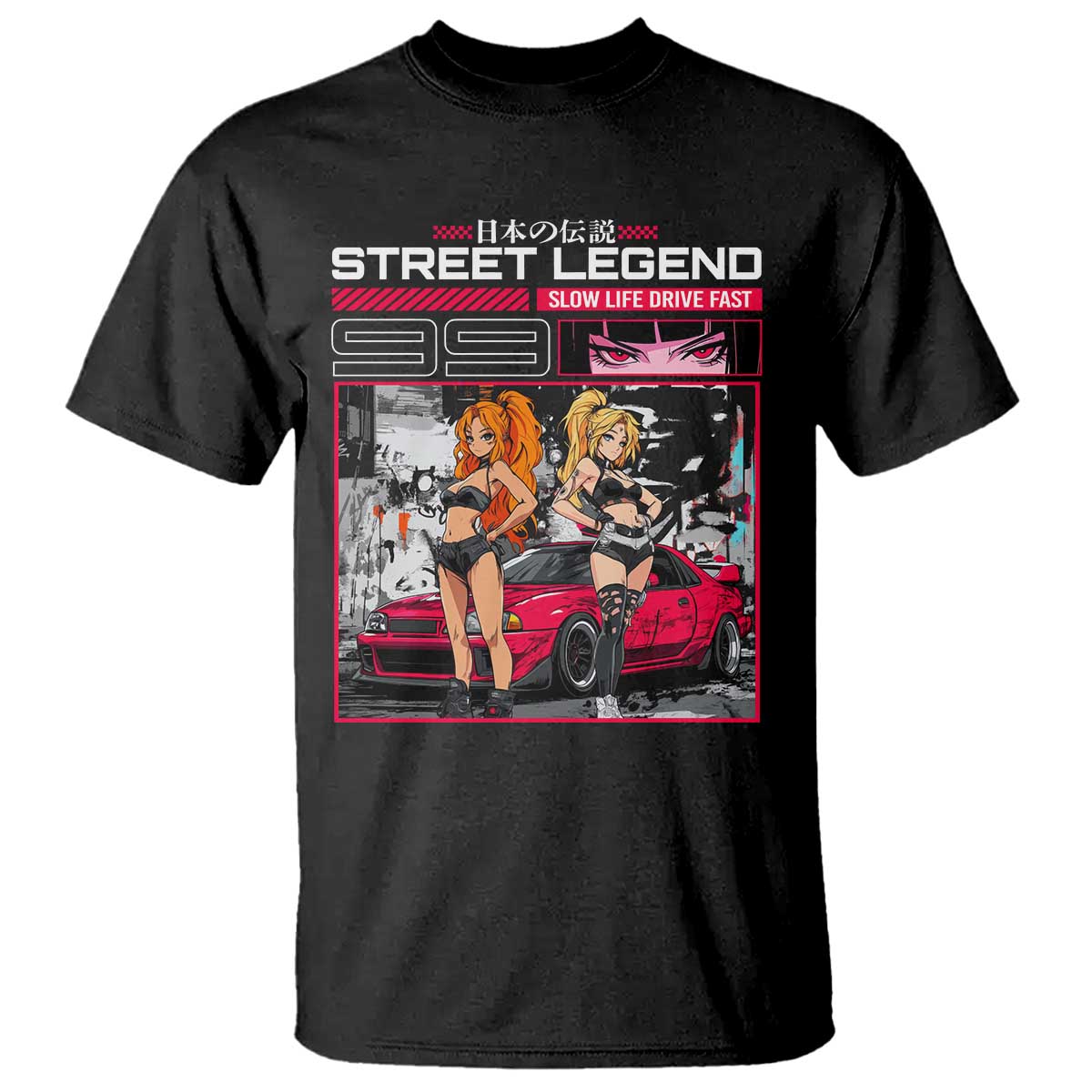 Street Legend JDM Anime T Shirt