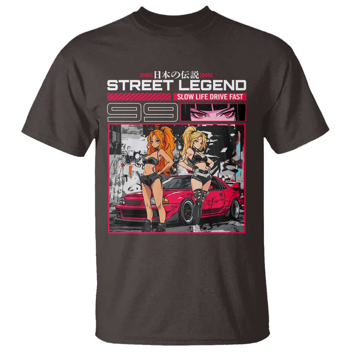 Street Legend JDM Anime T Shirt