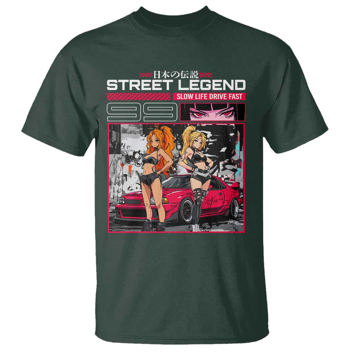 Street Legend JDM Anime T Shirt