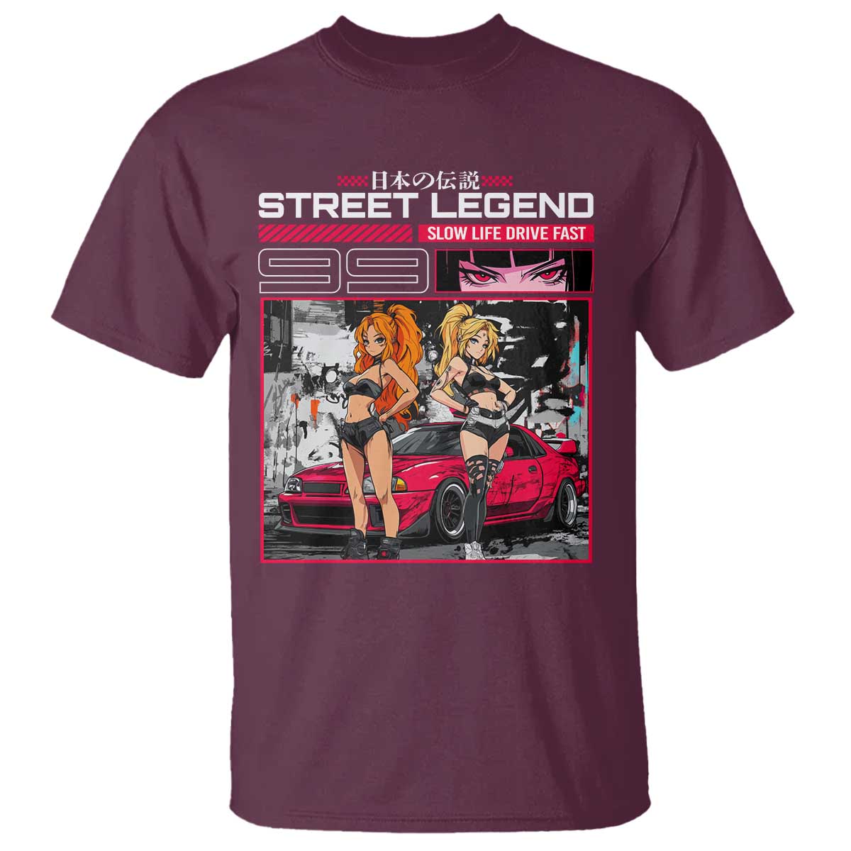 Street Legend JDM Anime T Shirt