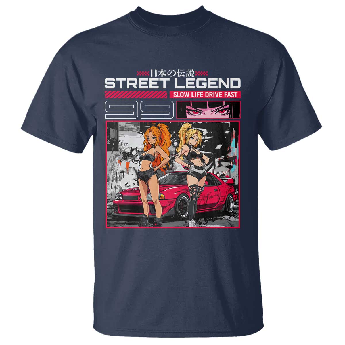 Street Legend JDM Anime T Shirt
