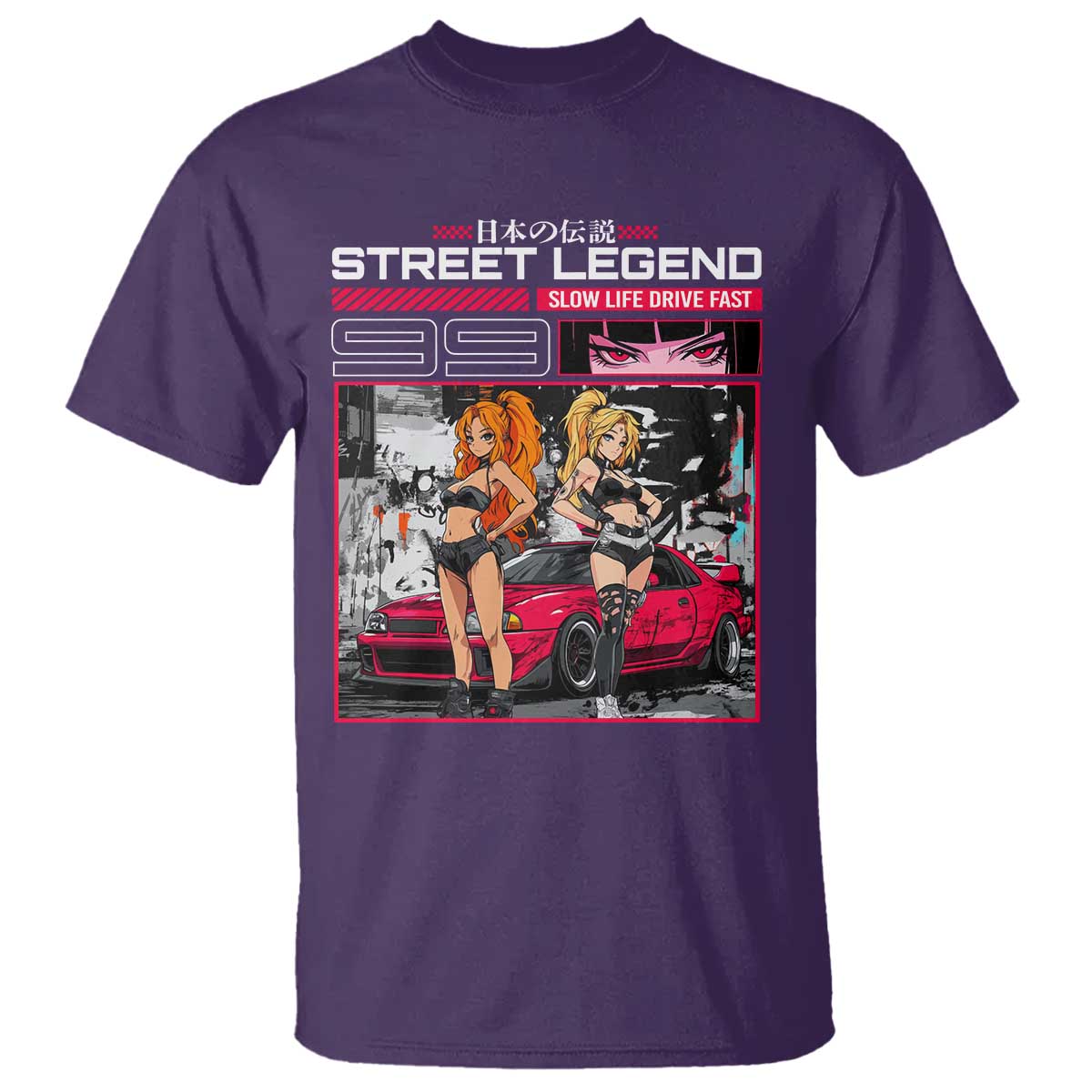 Street Legend JDM Anime T Shirt