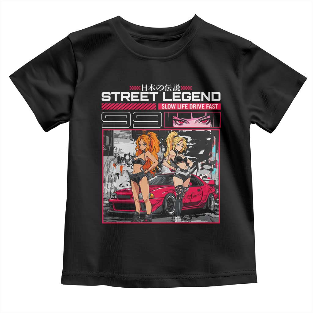 Street Legend JDM Anime Toddler T Shirt