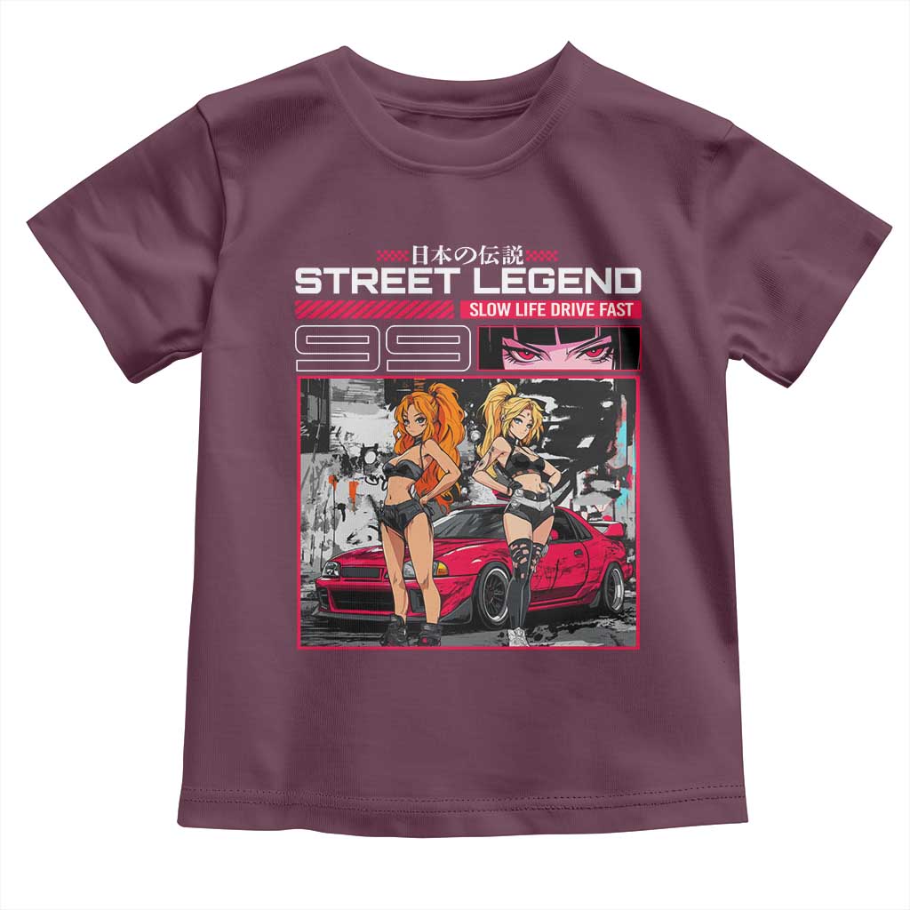 Street Legend JDM Anime Toddler T Shirt