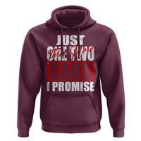 Funny Car Lover Hoodie Just One Two Three More Cars I Promise