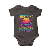 Funny Car Lover Baby Onesie Just One More Car I Promise