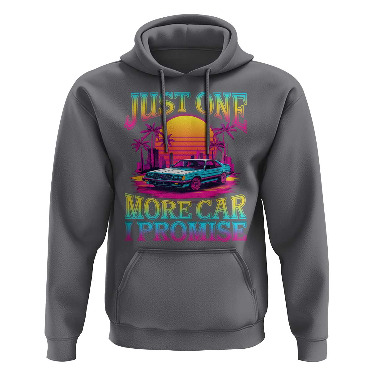Funny Car Lover Hoodie Just One More Car I Promise