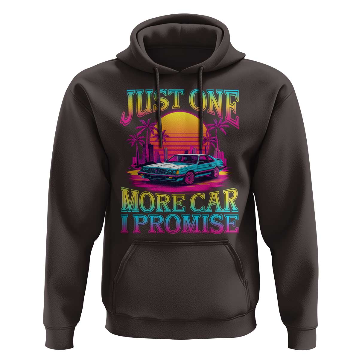 Funny Car Lover Hoodie Just One More Car I Promise