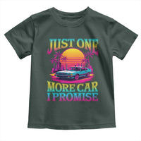 Funny Car Lover Toddler T Shirt Just One More Car I Promise