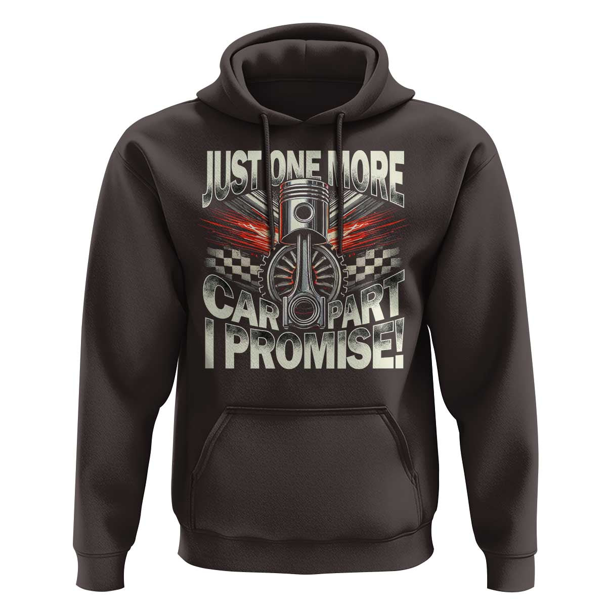Funny Car Lover Hoodie Just One More Car Part I Promise