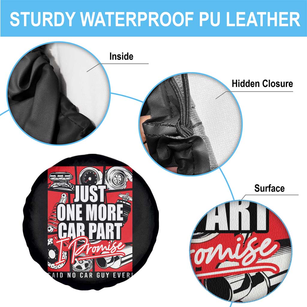 Car Lover Spare Tire Cover Just One More Car Part I Promise