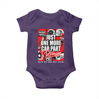 Car Lover Baby Onesie Just One More Car Part I Promise