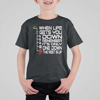 Motorcycle Lover T Shirt For Kid When Life Gets You Down
