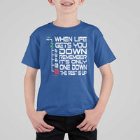 Motorcycle Lover T Shirt For Kid When Life Gets You Down