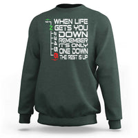 Motorcycle Lover Sweatshirt When Life Gets You Down