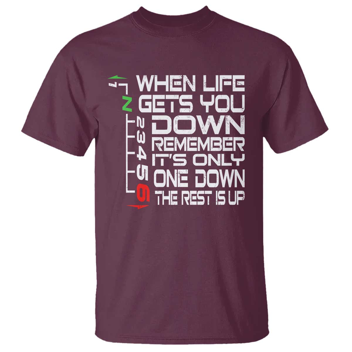 Motorcycle Lover T Shirt When Life Gets You Down