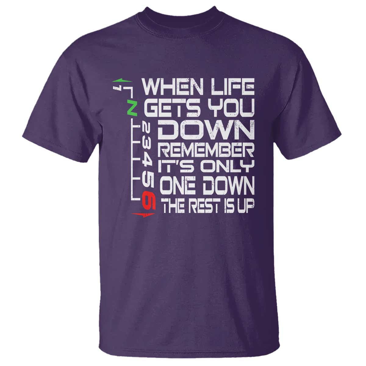 Motorcycle Lover T Shirt When Life Gets You Down