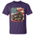 Motorcycle USA Flag Retro Biker T Shirt