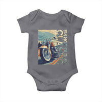 Funny Biker Baby Onesie I'm Not Old I'm Classic Motorcycle Rider