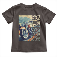 Funny Biker Toddler T Shirt I'm Not Old I'm Classic Motorcycle Rider