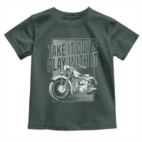Motorcycle Rider Toddler T Shirt Take It Out And Play With It