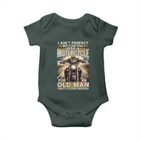 Motorcycle Rider Baby Onesie I Ain't Perfect But I Can Still Ride A Motorcycle