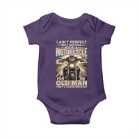 Motorcycle Rider Baby Onesie I Ain't Perfect But I Can Still Ride A Motorcycle