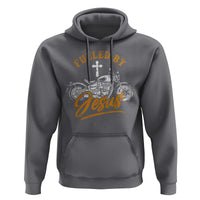 Motorcycle Rider Fueled By Jesus Hoodie