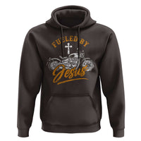 Motorcycle Rider Fueled By Jesus Hoodie