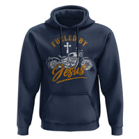 Motorcycle Rider Fueled By Jesus Hoodie