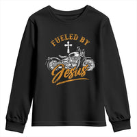 Motorcycle Rider Fueled By Jesus Youth Sweatshirt