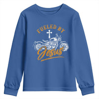 Motorcycle Rider Fueled By Jesus Youth Sweatshirt