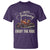 Motorcycle Rider T Shirt Lifes A Journey Enjoy The Ride Biker