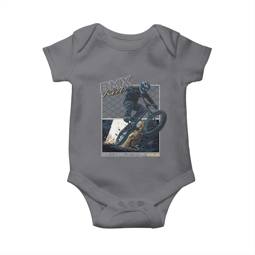 BMX Kid Baby Onesie Like A Regular Kid But Cooler Cyclist Bicycle