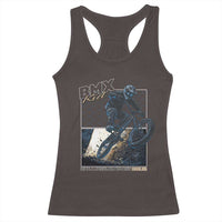 BMX Kid Racerback Tank Top Like A Regular Kid But Cooler Cyclist Bicycle