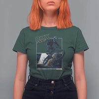 BMX Kid T Shirt For Women Like A Regular Kid But Cooler Cyclist Bicycle