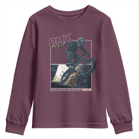 BMX Kid Youth Sweatshirt Like A Regular Kid But Cooler Cyclist Bicycle