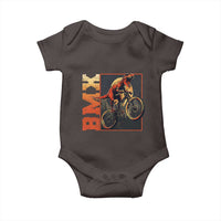 BMX Cyclist Bicycle Baby Onesie Funny Dinosaur Riding