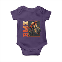 BMX Cyclist Bicycle Baby Onesie Funny Dinosaur Riding