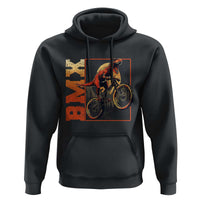 BMX Cyclist Bicycle Hoodie Funny Dinosaur Riding