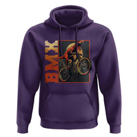 BMX Cyclist Bicycle Hoodie Funny Dinosaur Riding
