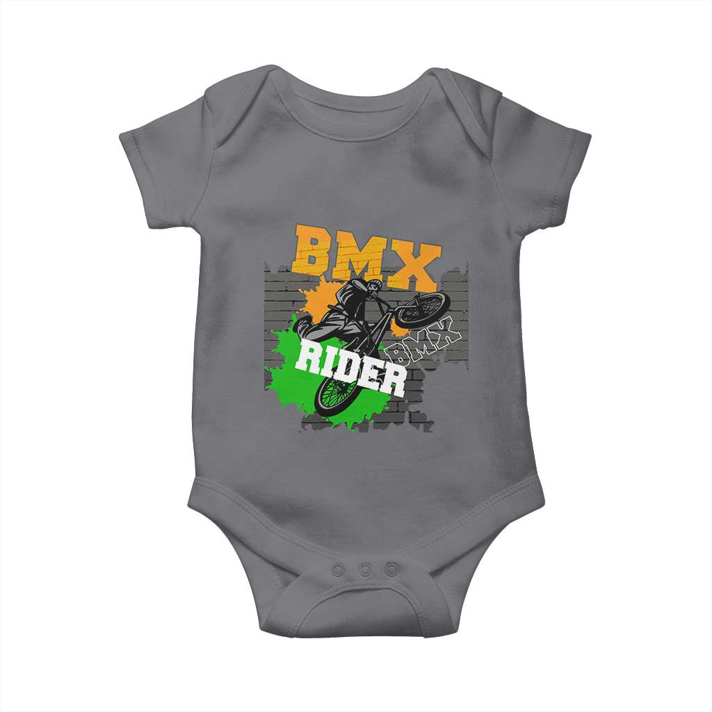 BMX Rider Cyclist Bicycle Baby Onesie