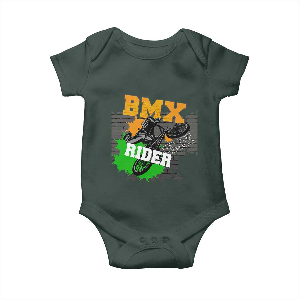 BMX Rider Cyclist Bicycle Baby Onesie