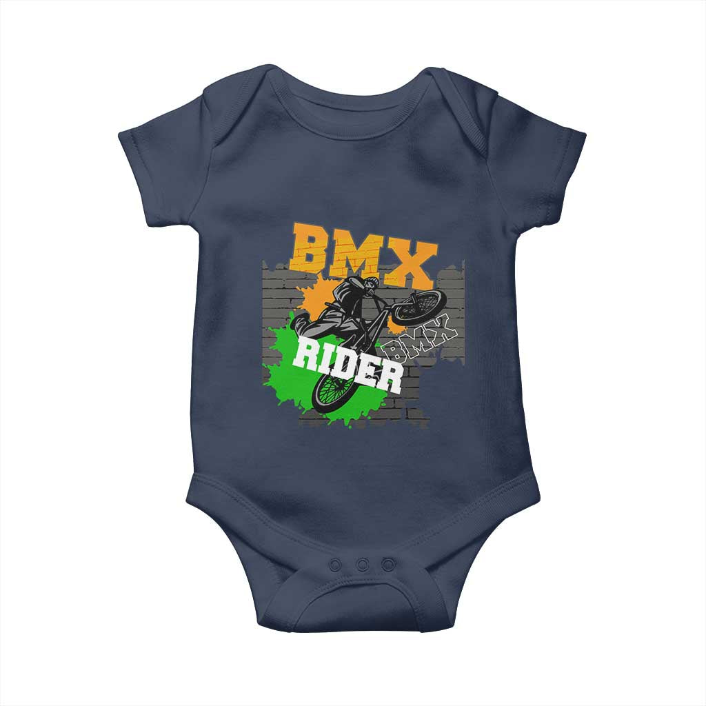 BMX Rider Cyclist Bicycle Baby Onesie