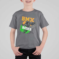 BMX Rider Cyclist Bicycle T Shirt For Kid