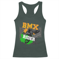 BMX Rider Cyclist Bicycle Racerback Tank Top