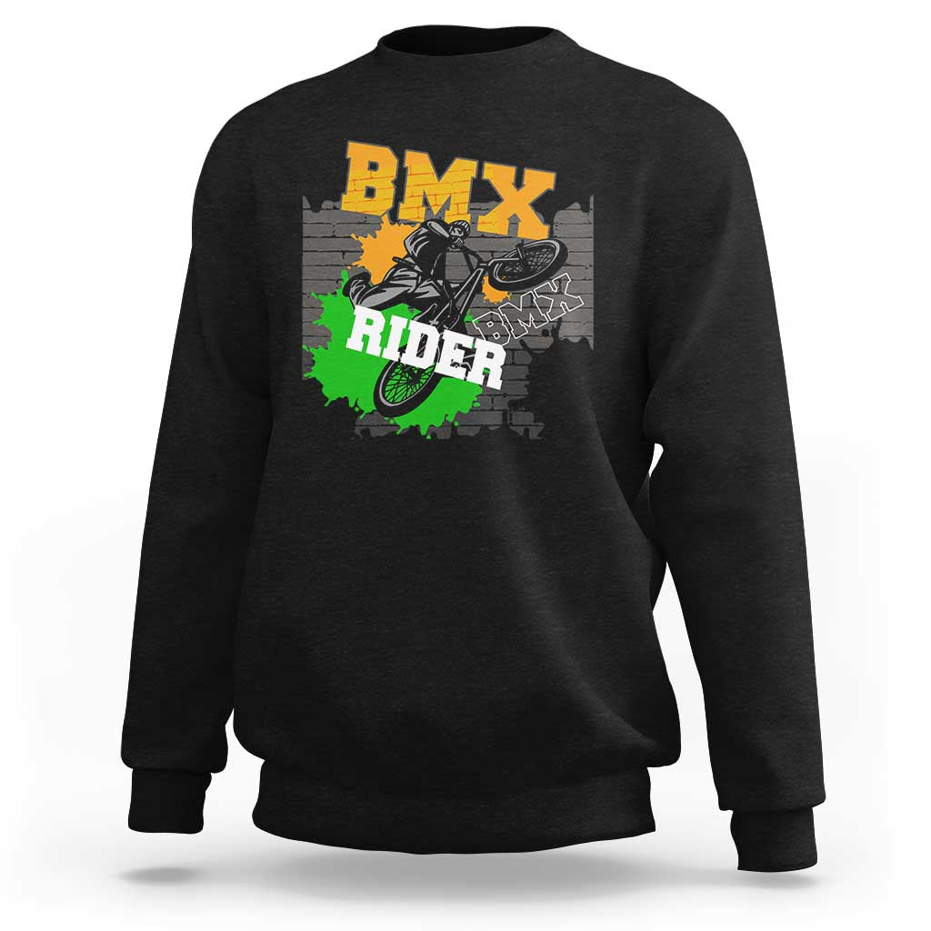 BMX Rider Cyclist Bicycle Sweatshirt