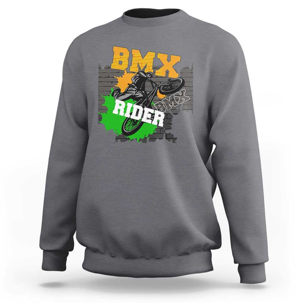 BMX Rider Cyclist Bicycle Sweatshirt