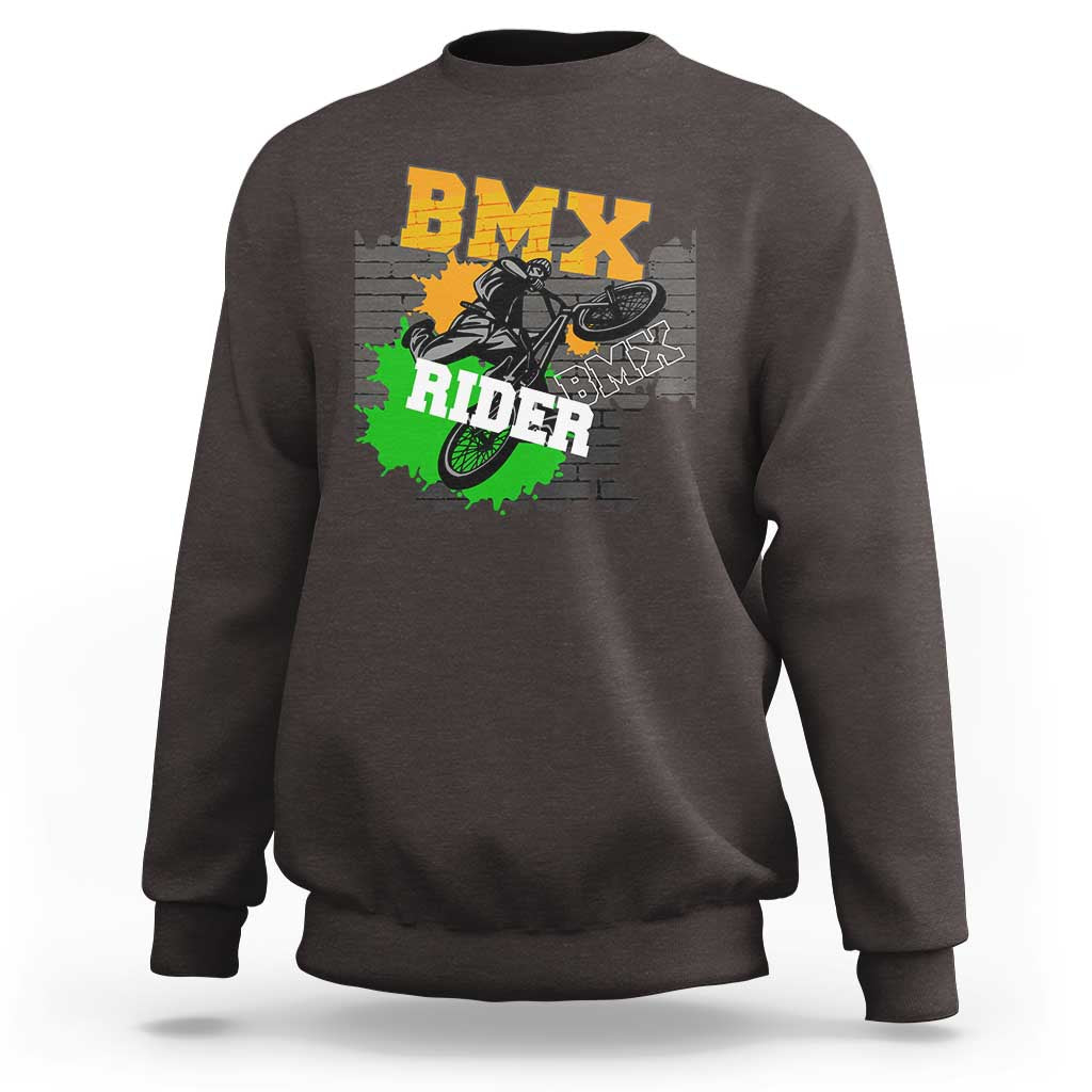 BMX Rider Cyclist Bicycle Sweatshirt