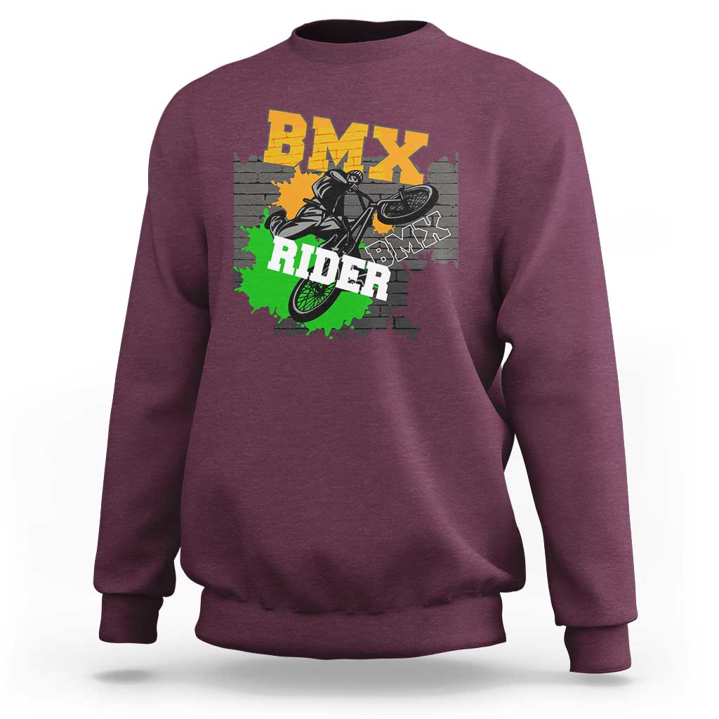 BMX Rider Cyclist Bicycle Sweatshirt